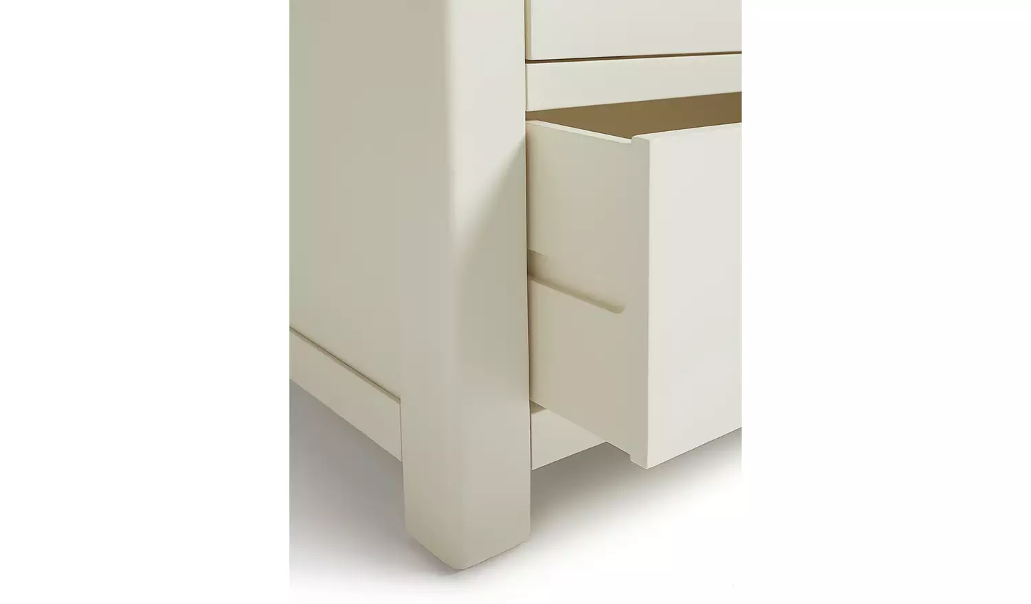 Argos Home Kent 4 Wide Chest of Drawer - Cream and Oak