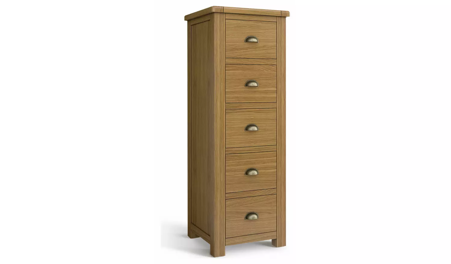 Argos Home Kent 5 Drawer Tallboy - Oak