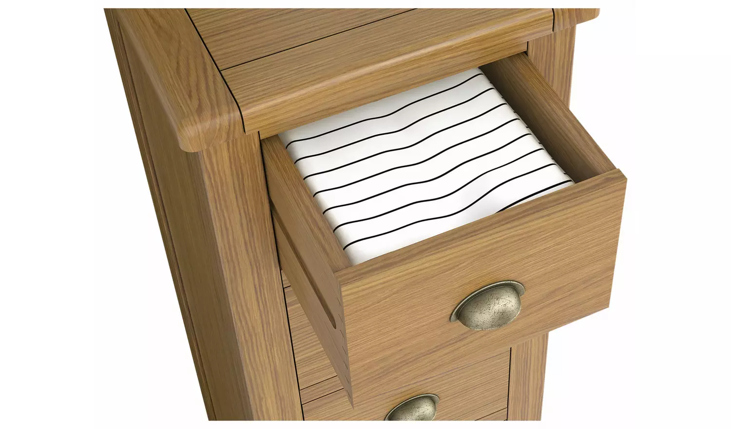 Argos Home Kent 5 Drawer Tallboy - Oak