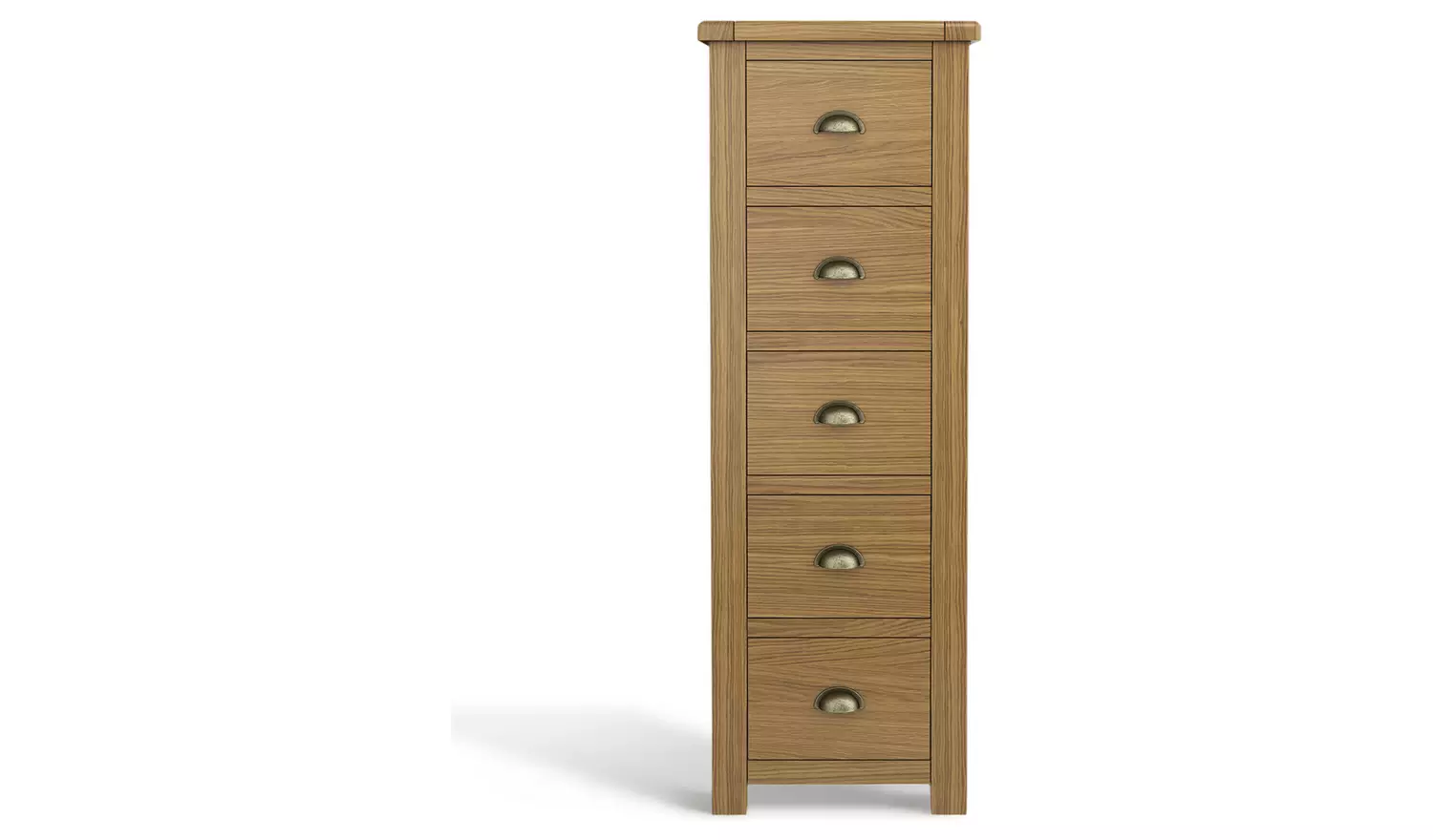 Argos Home Kent 5 Drawer Tallboy - Oak