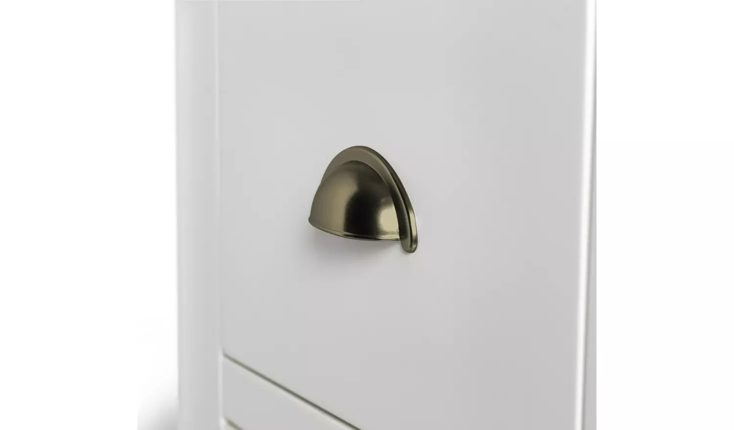 Argos Home Kent 5 Drawer Tallboy - CreamAnd Oak