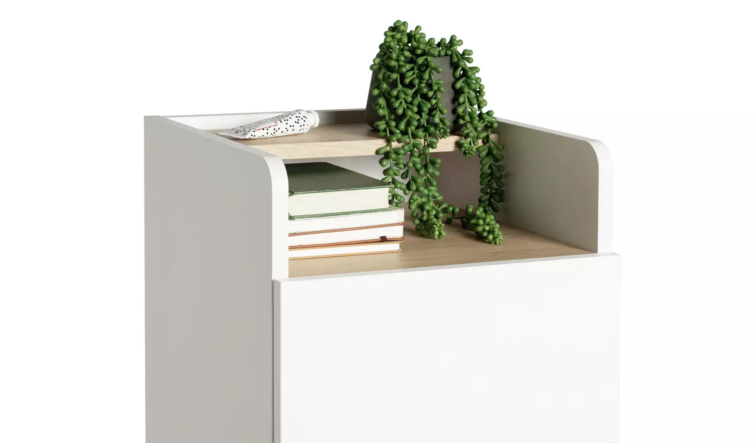 Habitat Skandi 5 Drawer Tallboy - White Two Tone