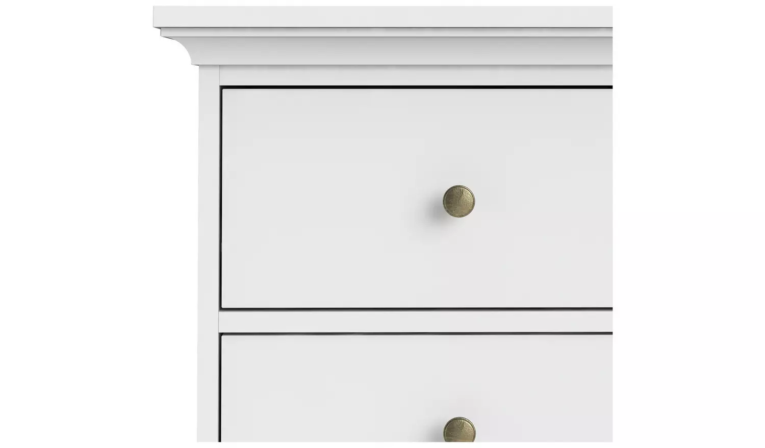 Tvilum Paris 6 Drawer Chest - White