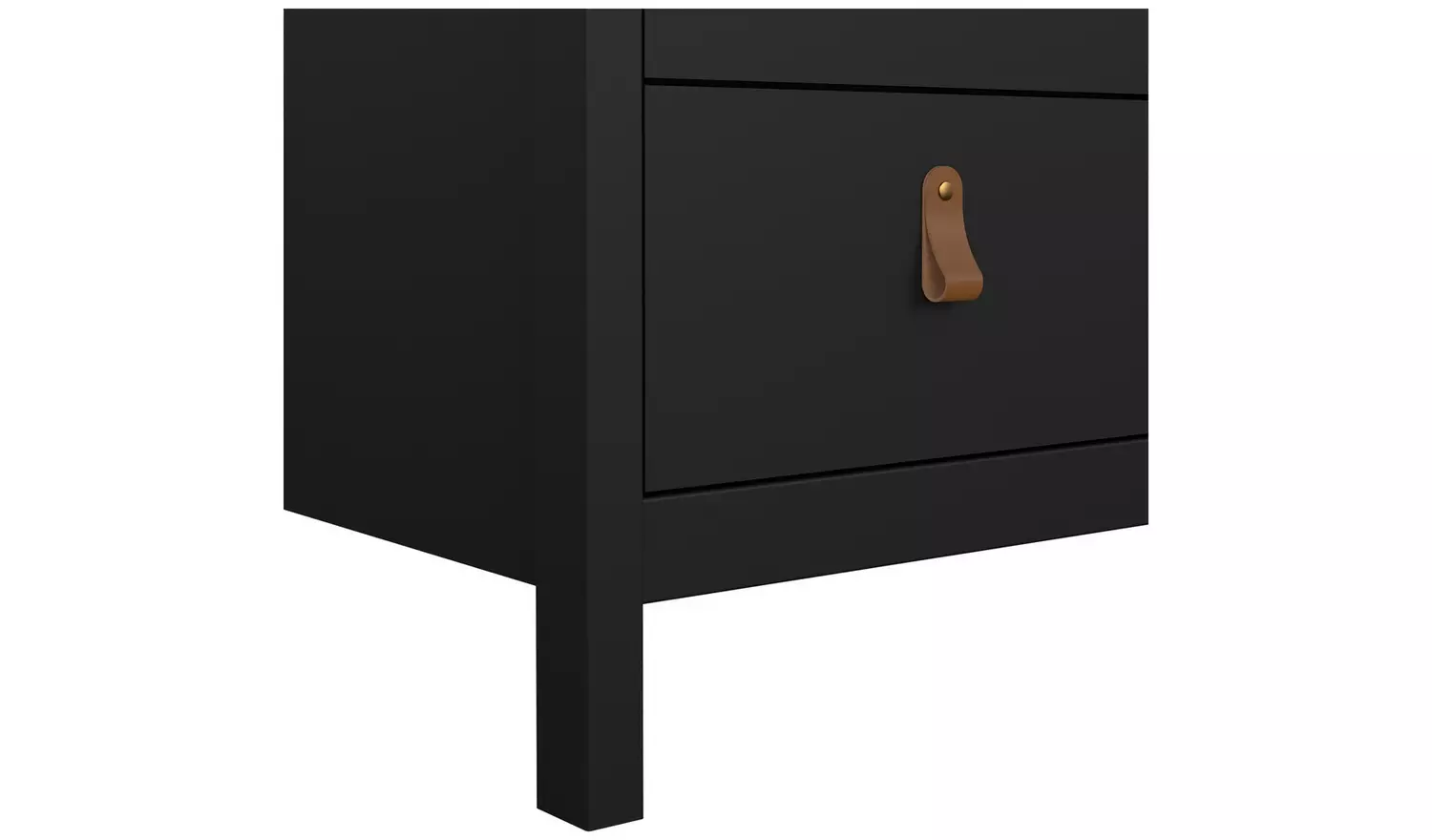 Tvilum Madrid 3 Drawer Chest - Black
