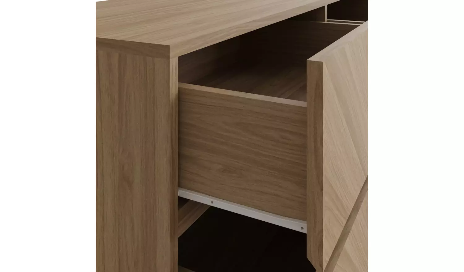 GFW Catania 6 Drawer Chest - Oak