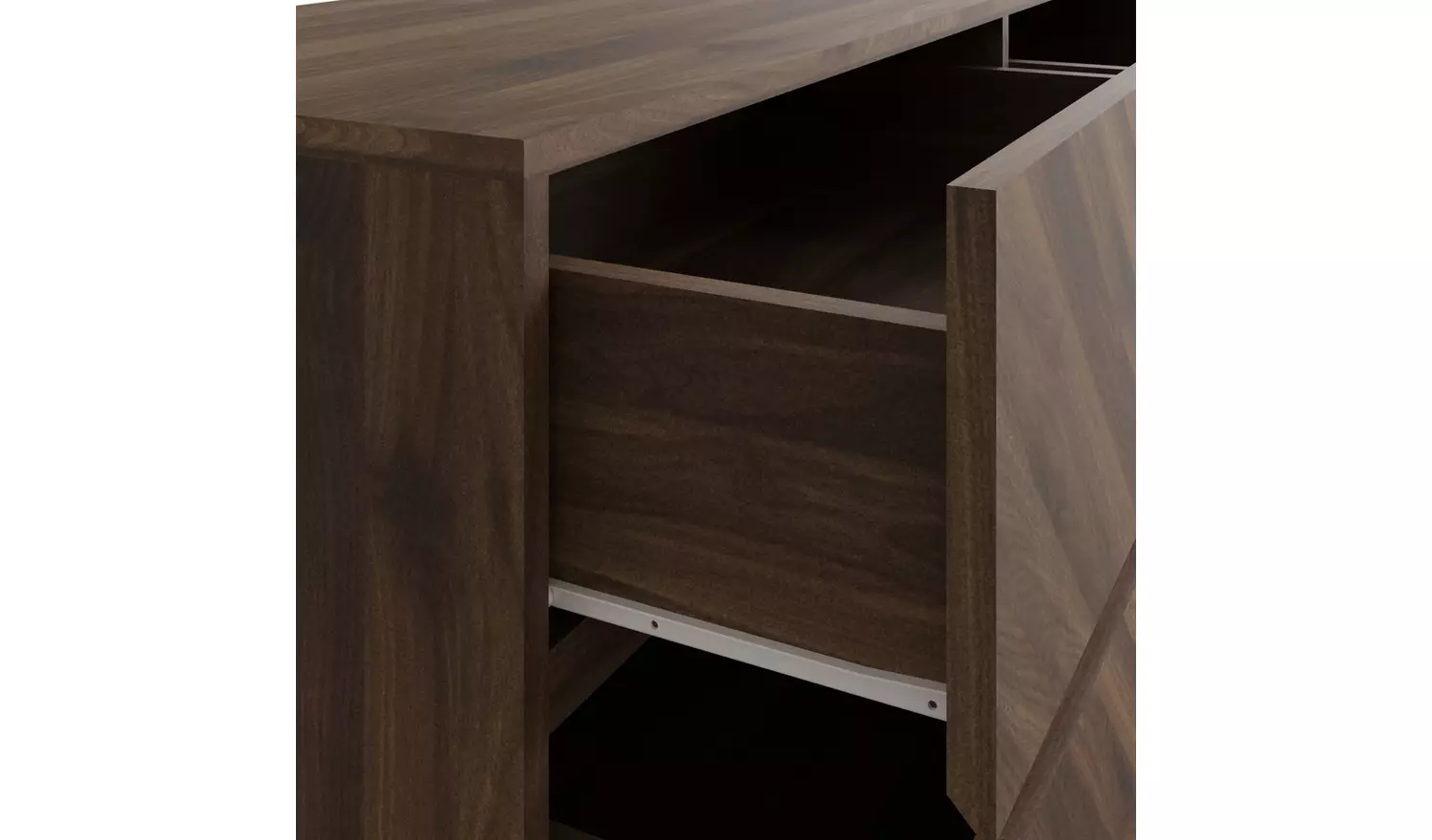 GFW Catania 6 Drawer Chest - Walnut