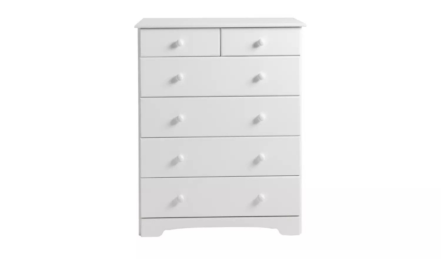 Argos Home Nordic 6 Drawer Chest - White