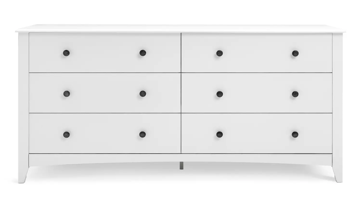 Habitat Minato 6 Drawer Chest - White