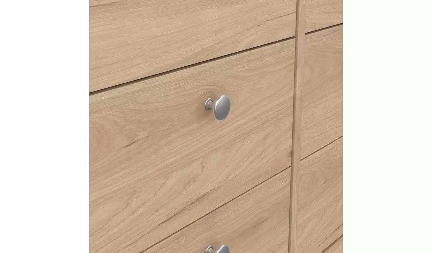 Tvilum Madrid 8 Drawer Chest - Oak