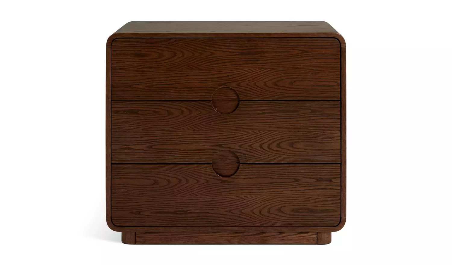 Habitat Adeje 3 Drawer Chest - Walnut