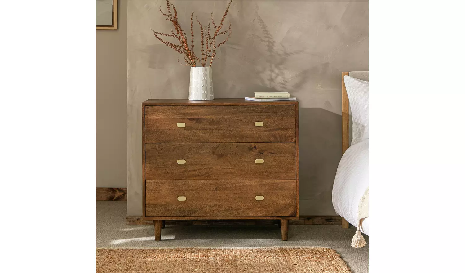 Habitat Armi 3 Drawer Chest - Mango