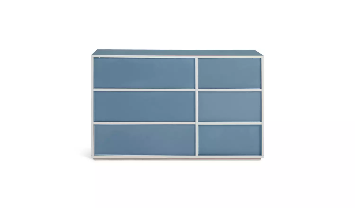 Habitat Edale 6 Drawer Chest - Light Blue