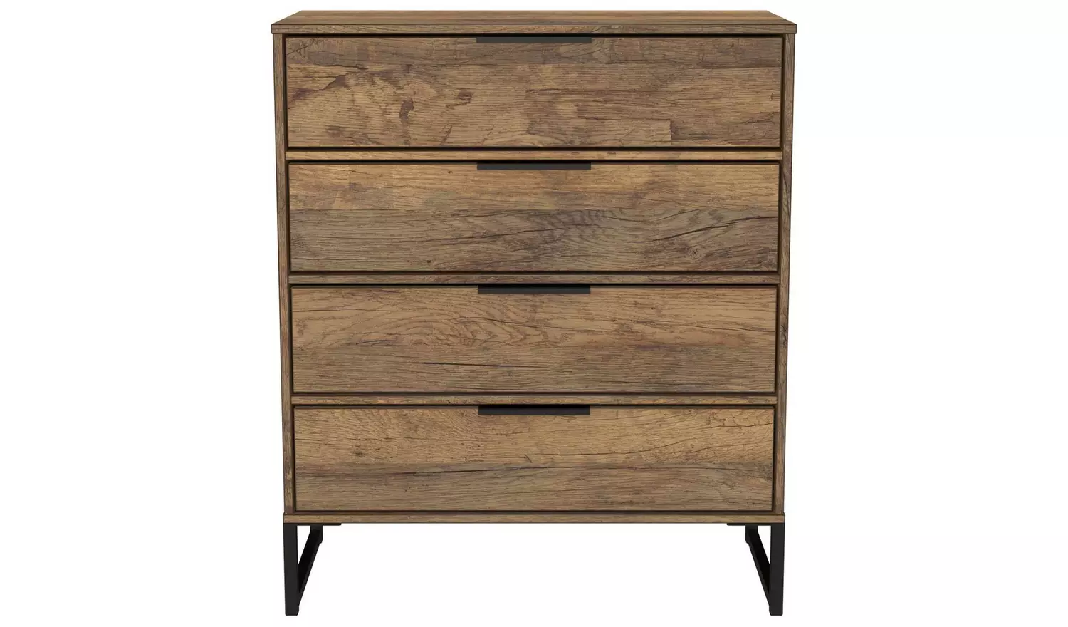 Livara Messina 4 Drawer Chest - Oak