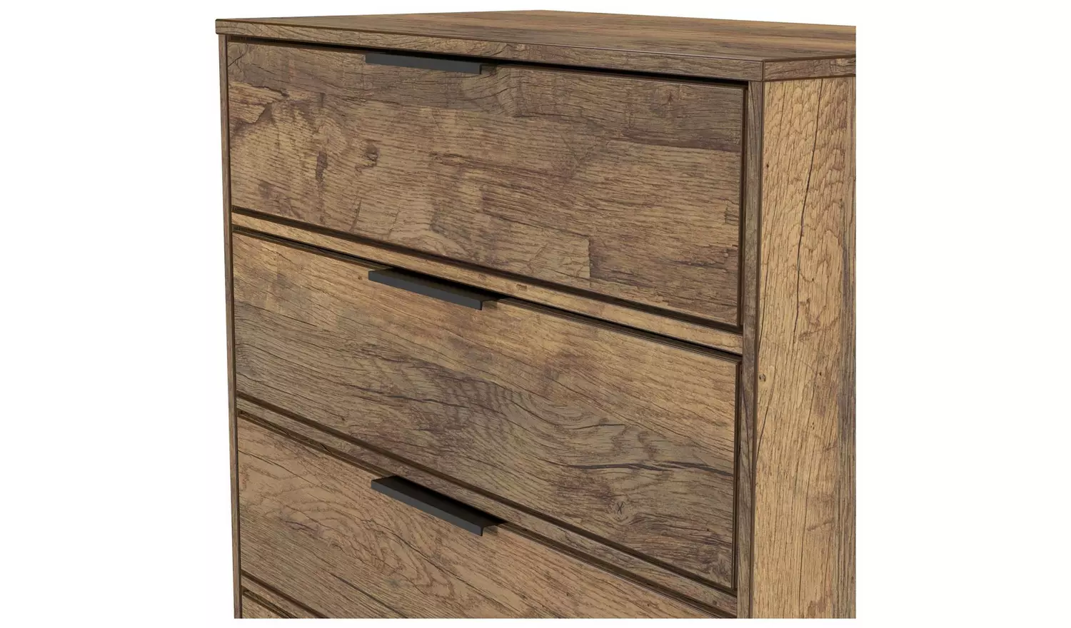 Livara Messina 4 Drawer Chest - Oak