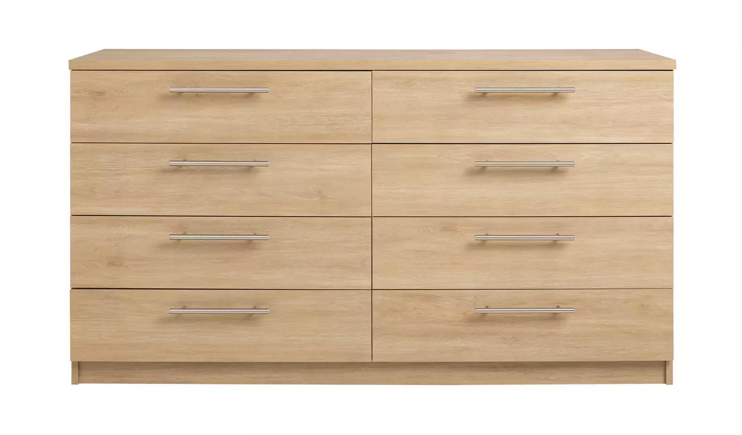 Argos Home Brisbane 8 Drawer Chest - Oak