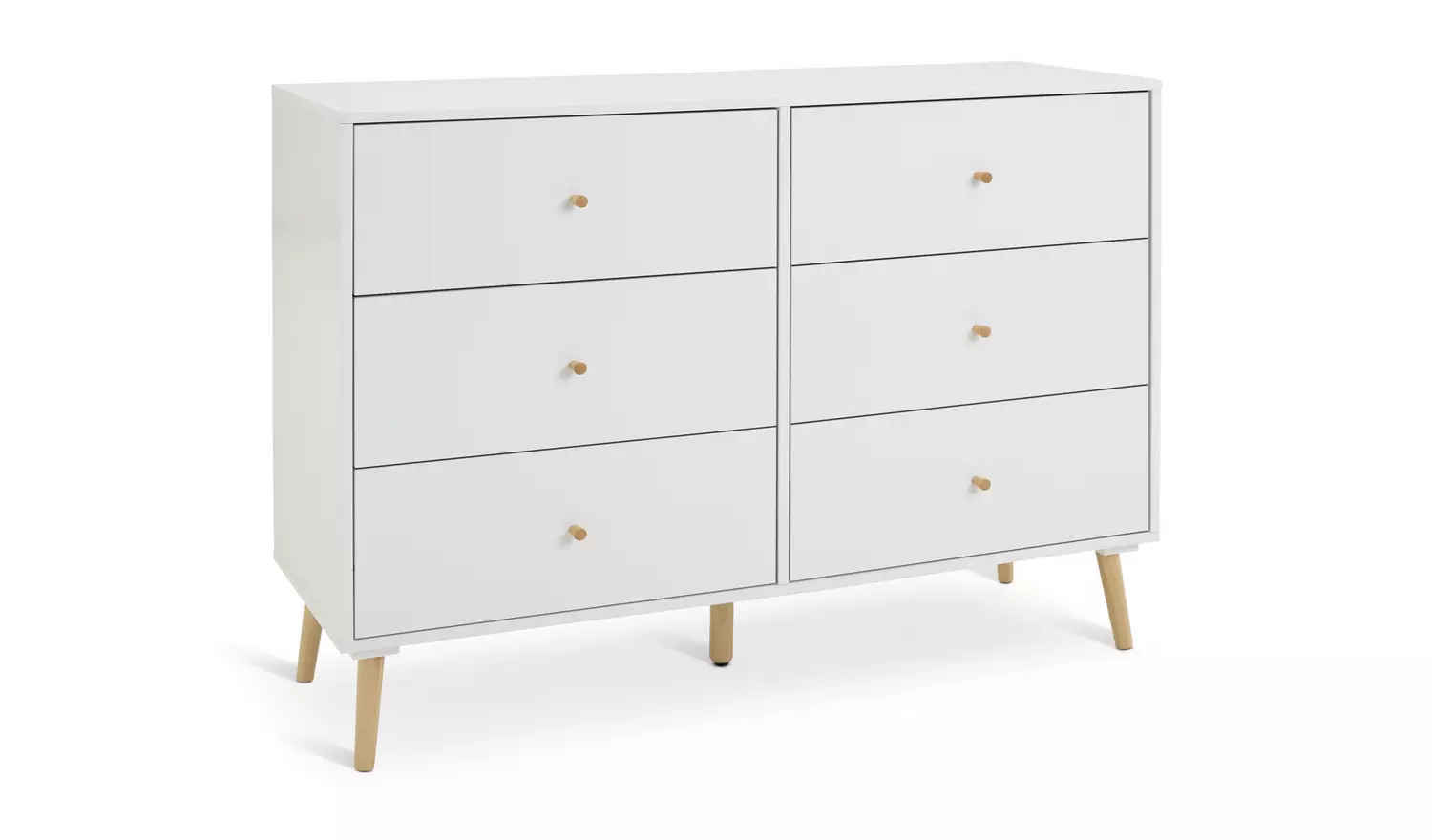 Habitat Otto 6 Drawer Chest - White