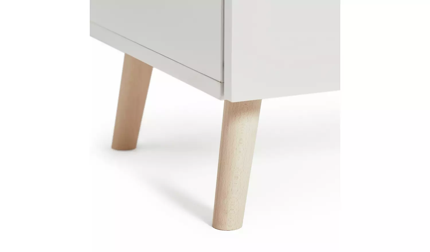 Habitat Skandi 4 Drawer Chest with Shelf - White Two Tone