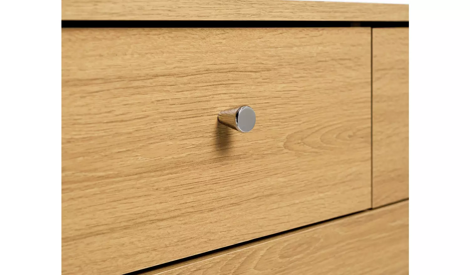 Argos Home Malibu 7 Drawer Chest - Oak Effect