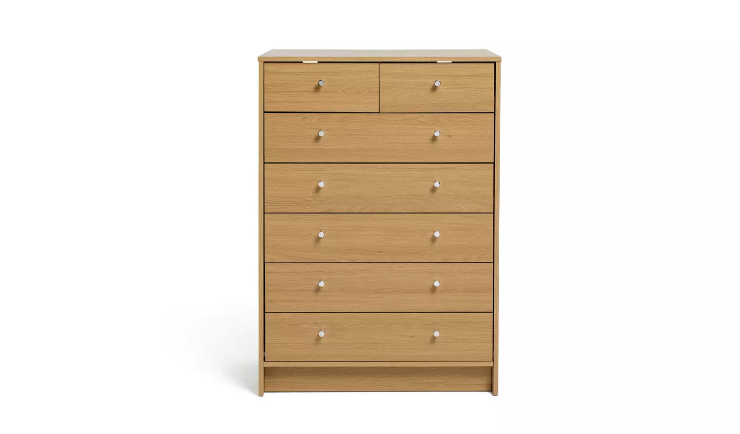 Argos Home Malibu 7 Drawer Chest - Oak Effect