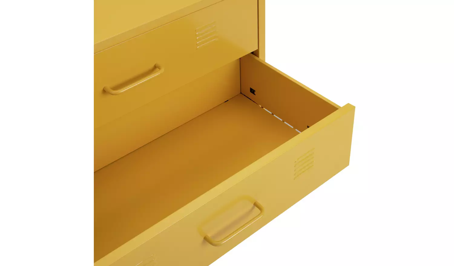 Habitat Stevie 3 Drawer Chest - Mustard
