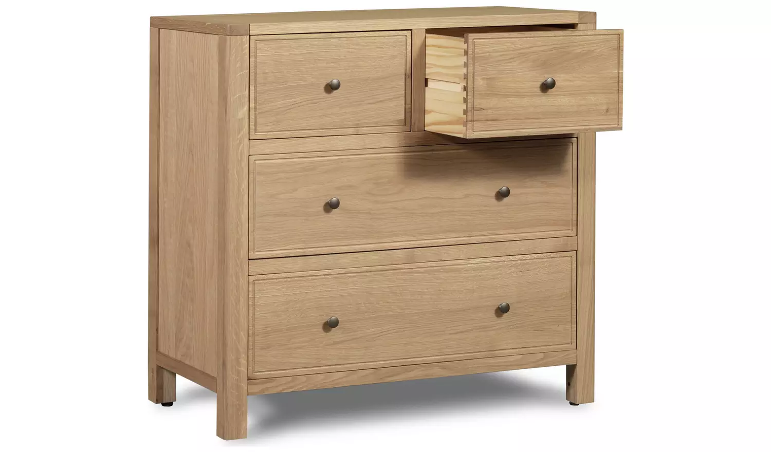Habitat Finchley 4 Drawer Chest - Oak