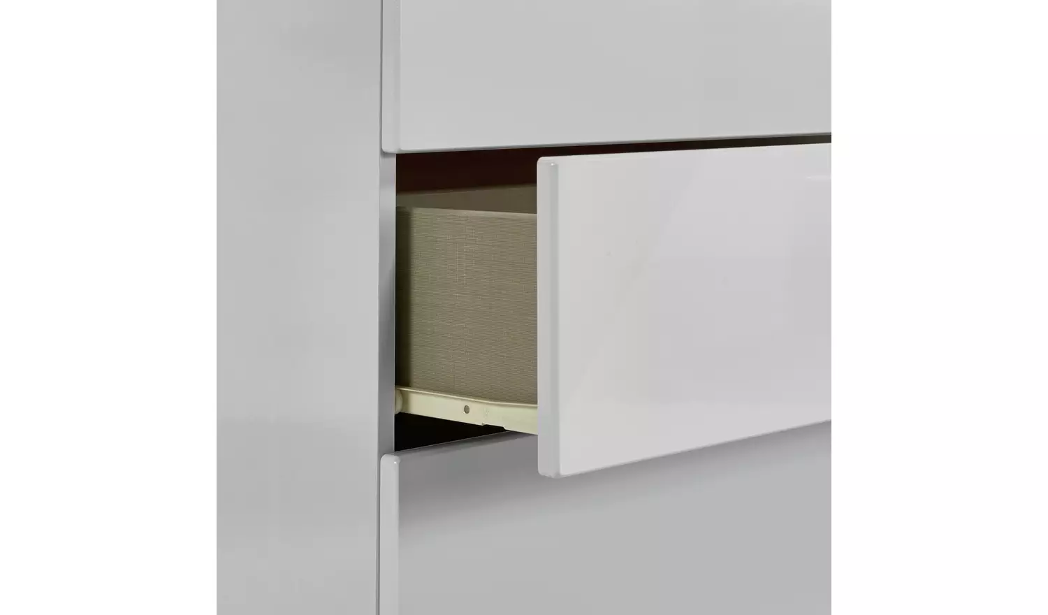 Legato 3 Drawer Chest - Grey Gloss