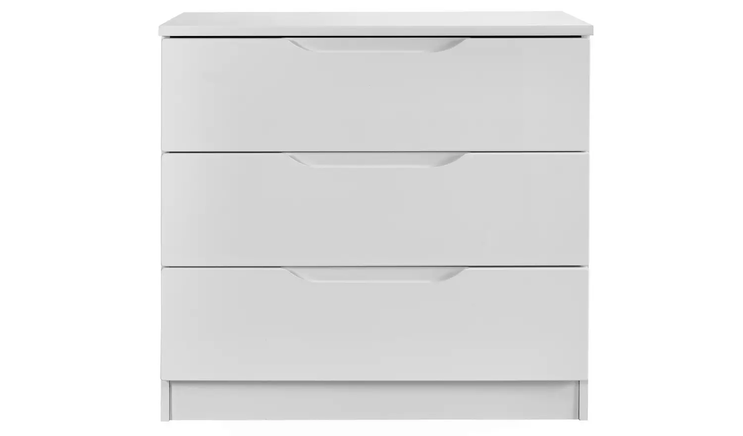 Legato 3 Drawer Chest - Grey Gloss