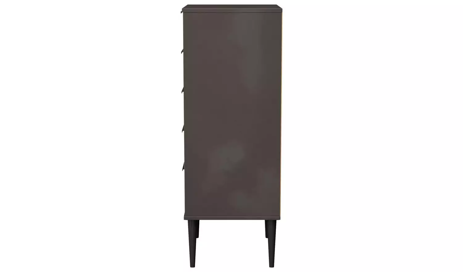Livara Bergen 5 Drawer Tallboy - Dark Grey