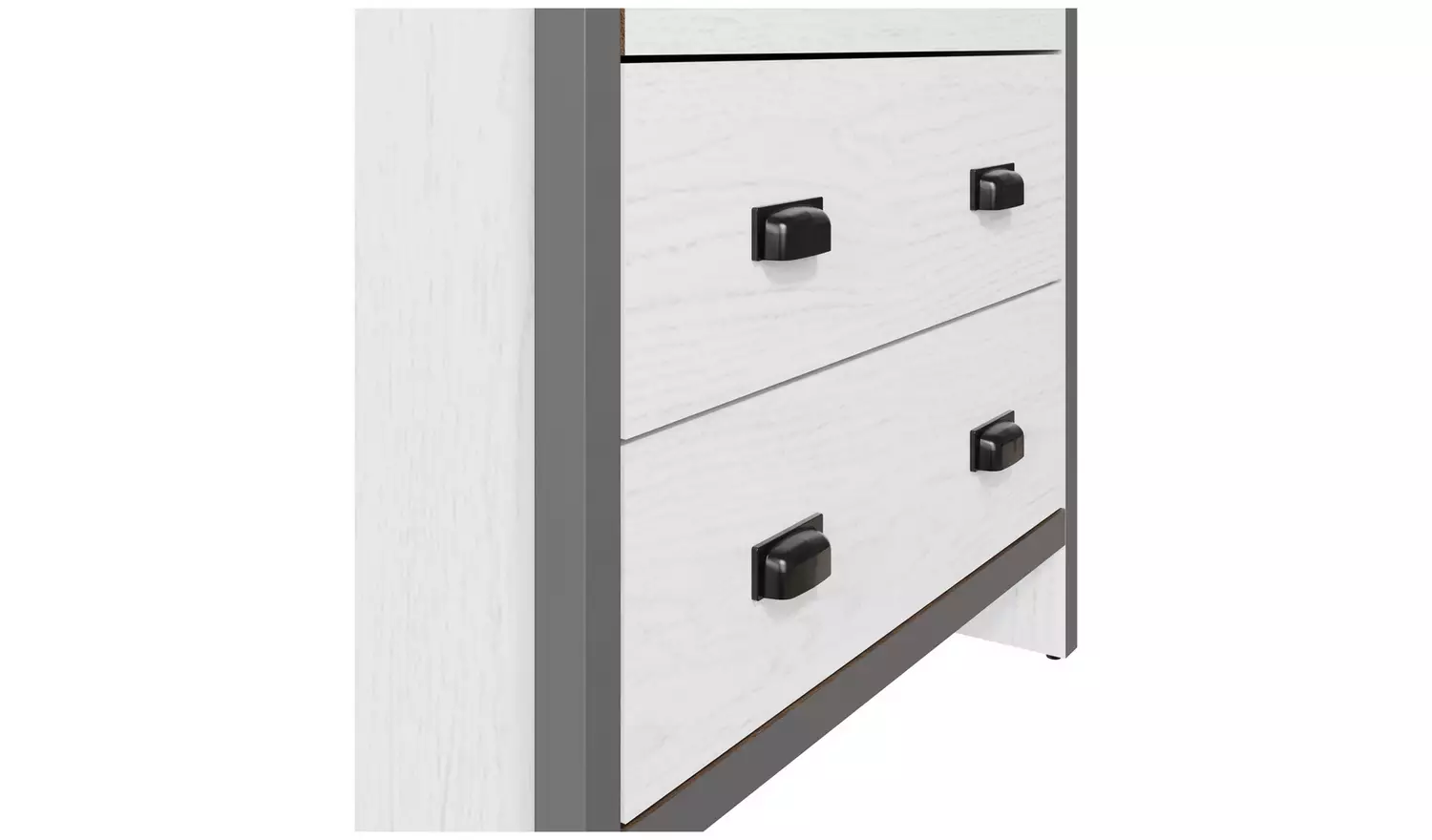 GFW Boston 4 Drawer Chest - White