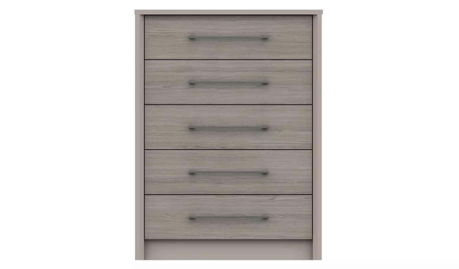 Lancaster 5 Drawer Chest - Grey