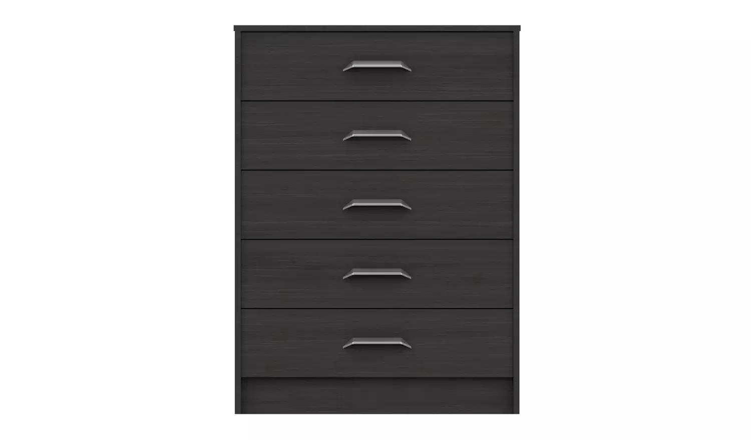 Ashdown 5 Drawer Chest - Dark Grey