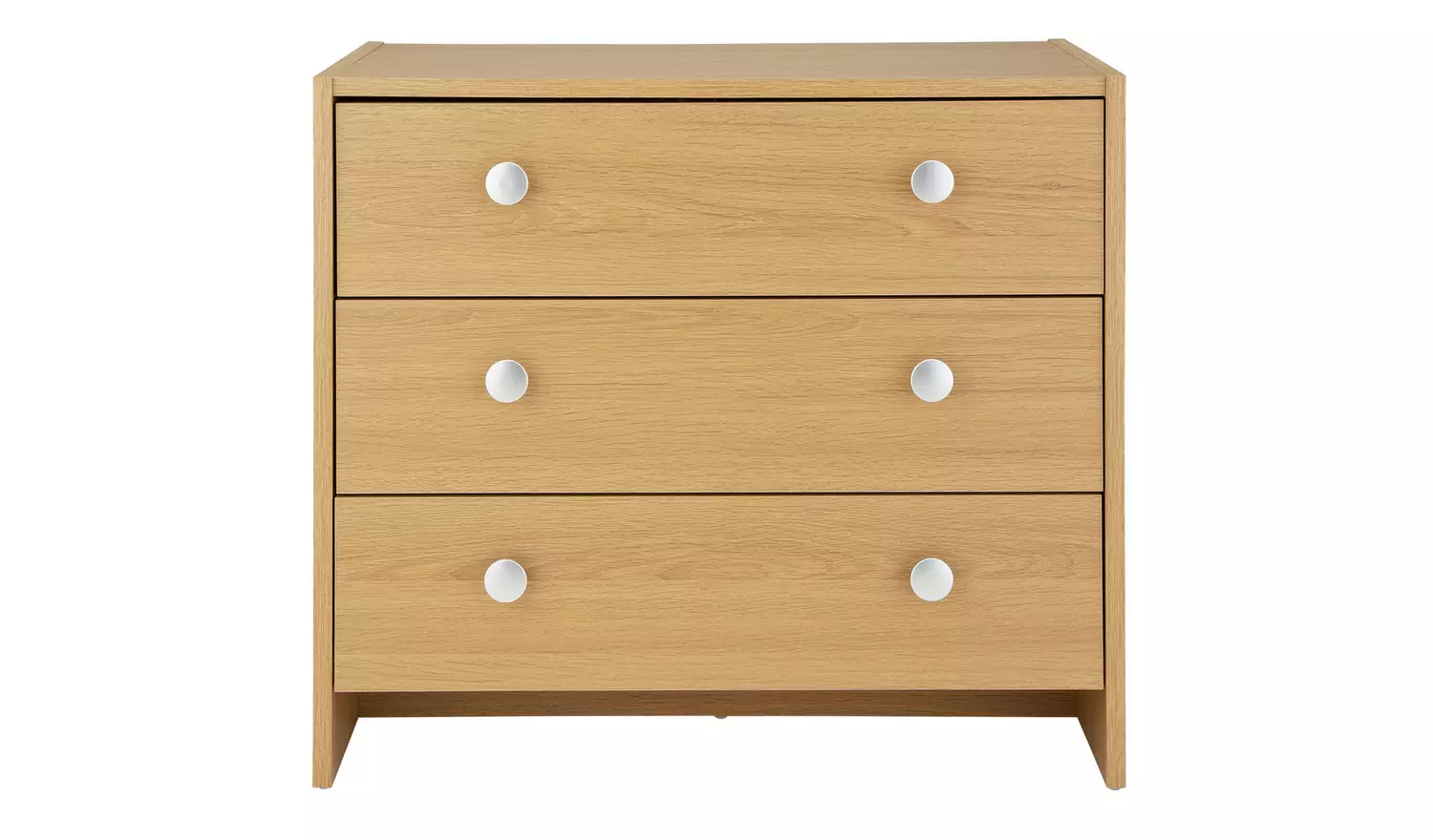 Argos Home Seville 3 Drawer Chest of Drawers - Oak Effect