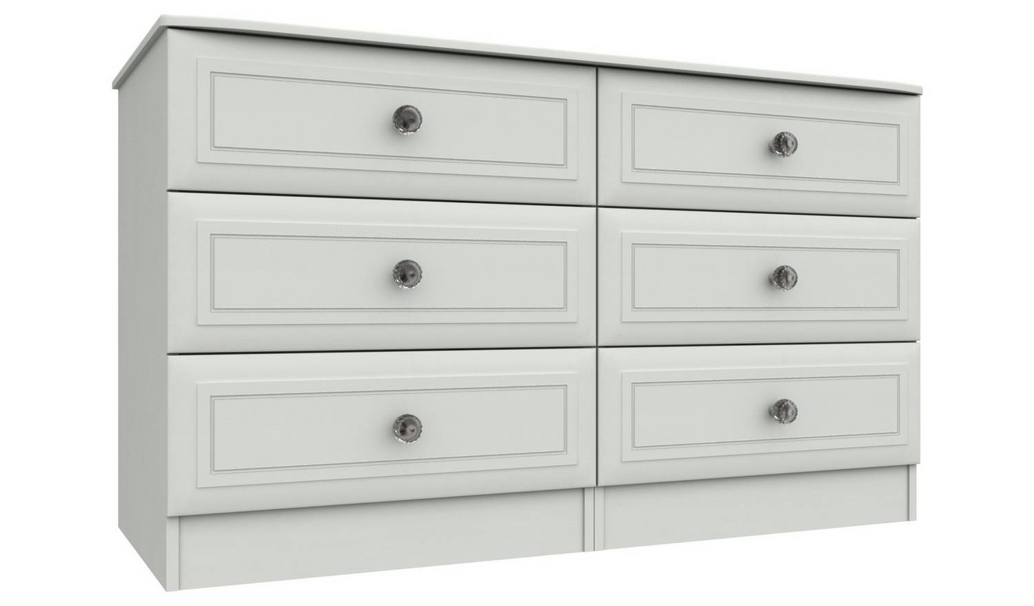 Rendlesham6 Drawer Chest - White