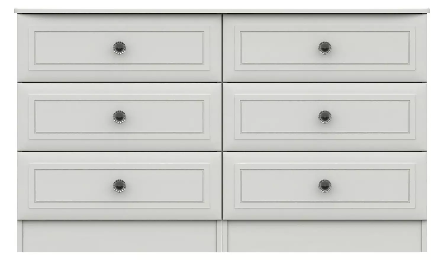 Rendlesham6 Drawer Chest - White