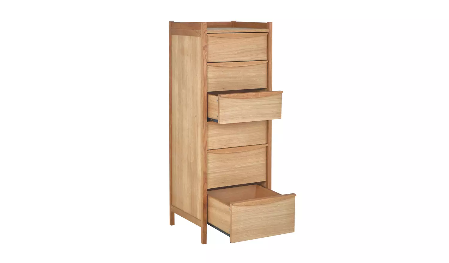 Habitat Derwent 6 Drawer Tallboy - Oak