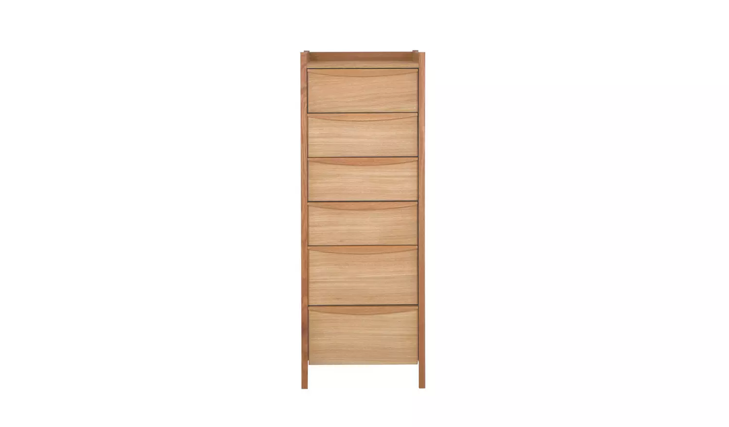 Habitat Derwent 6 Drawer Tallboy - Oak