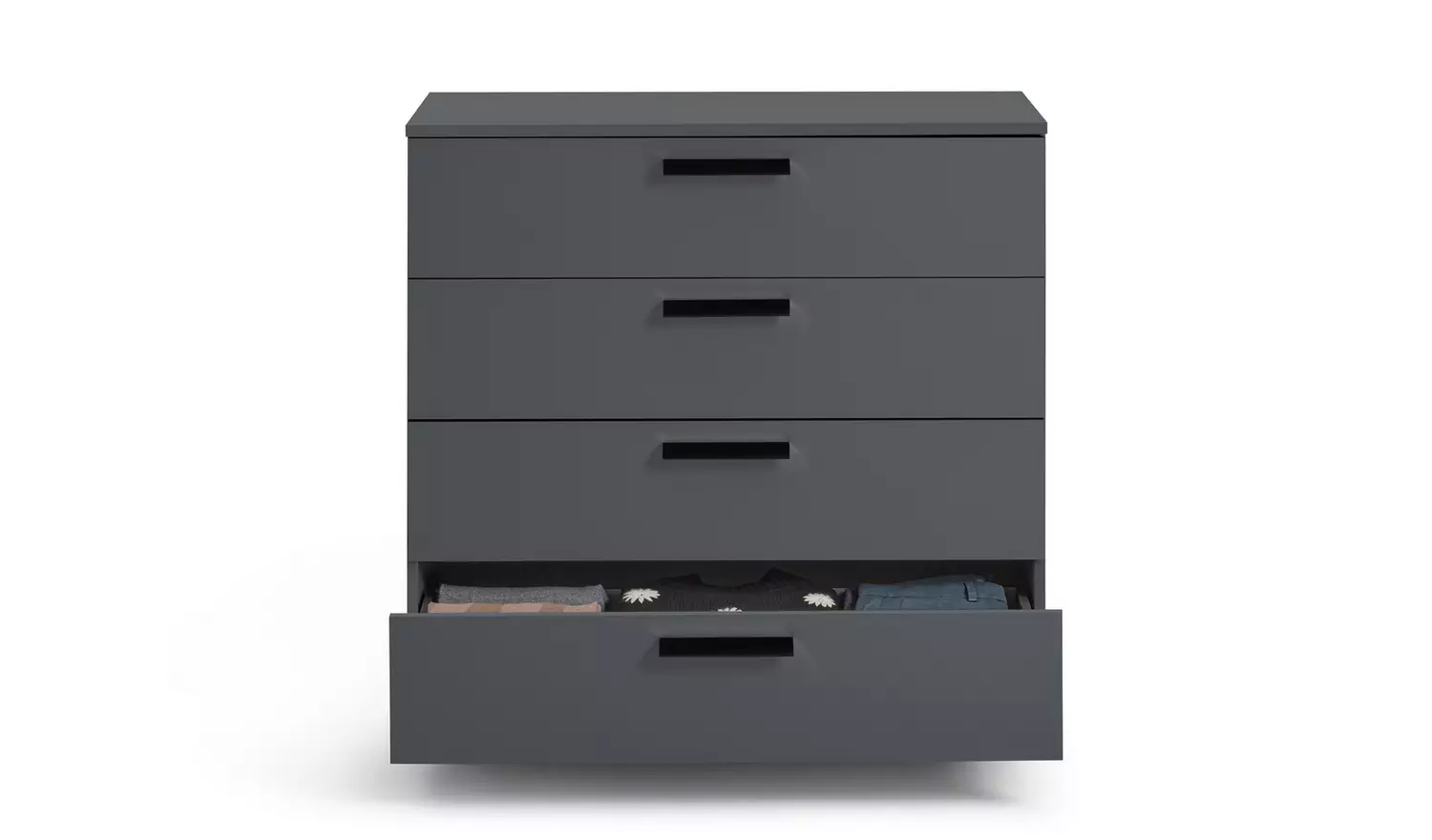 Habitat Munich 4 Drawer Chest - Anthracite