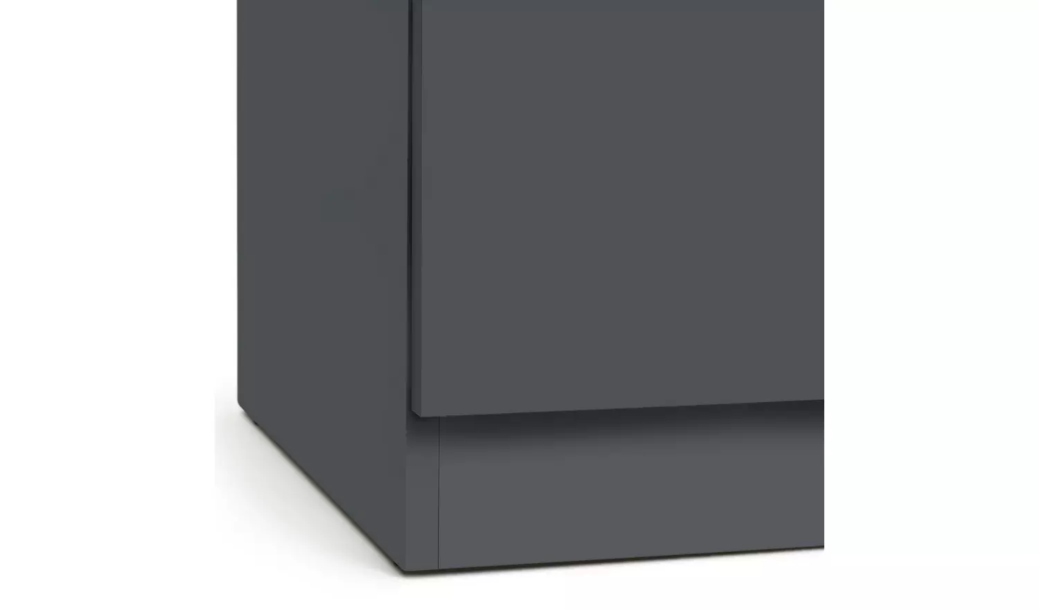 Habitat Munich 4 Drawer Chest - Anthracite
