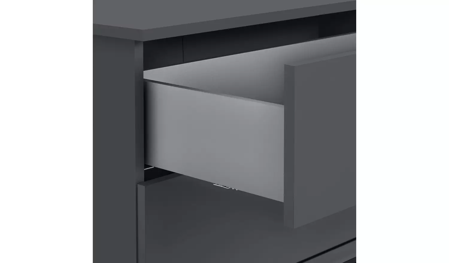 Habitat Munich 4 Drawer Chest - Anthracite