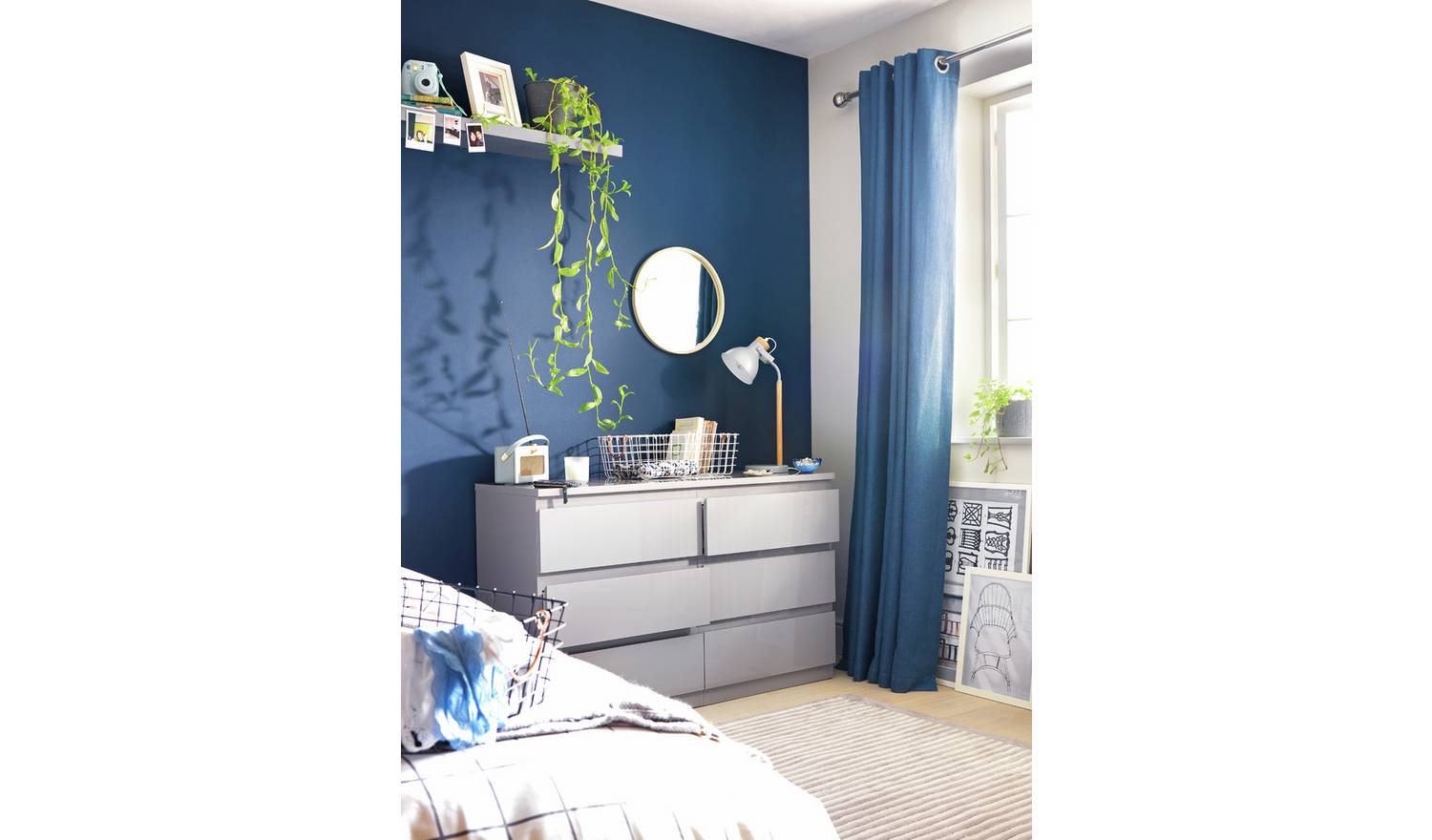 Argos Home Jenson 6 Drawer Chest- Grey Gloss