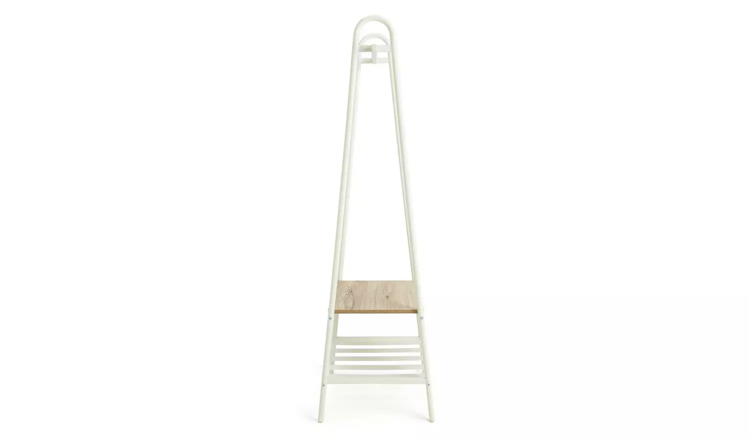 Habitat Turner Single Clothes Rail - White