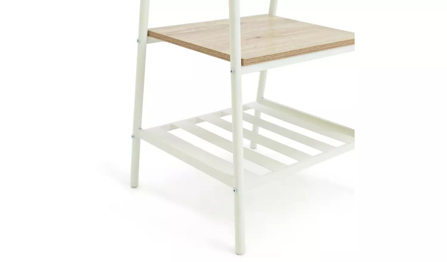Habitat Turner Single Clothes Rail - White