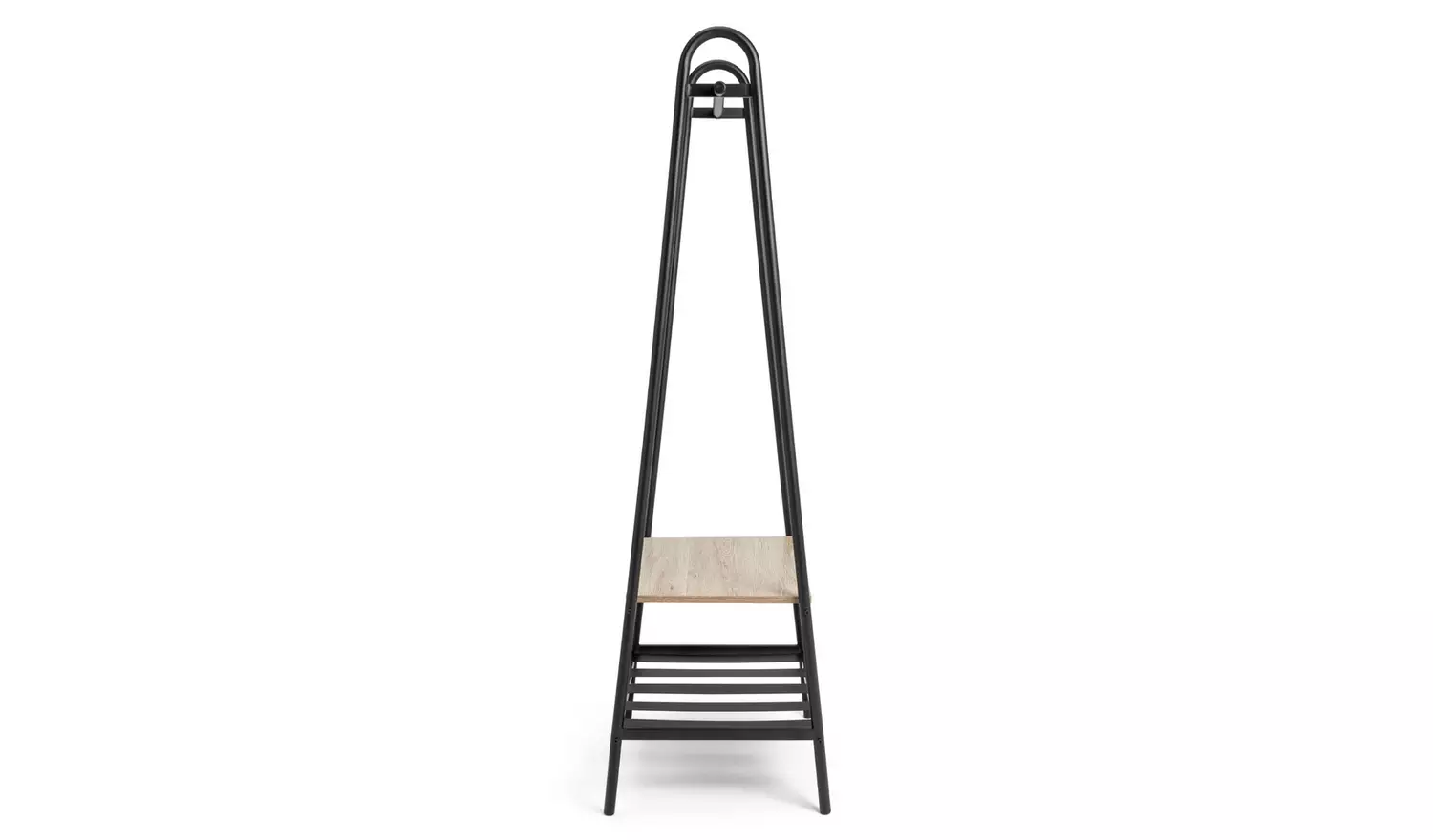 Habitat Turner Single Clothes Rail - Black