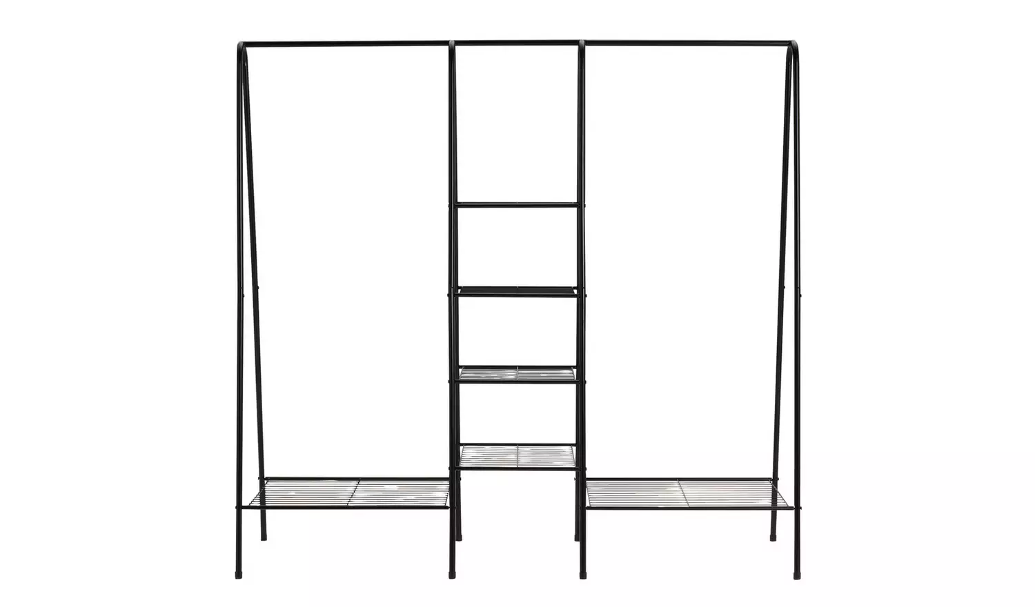 Argos Home Kevin Triple Clothes Rail - Black