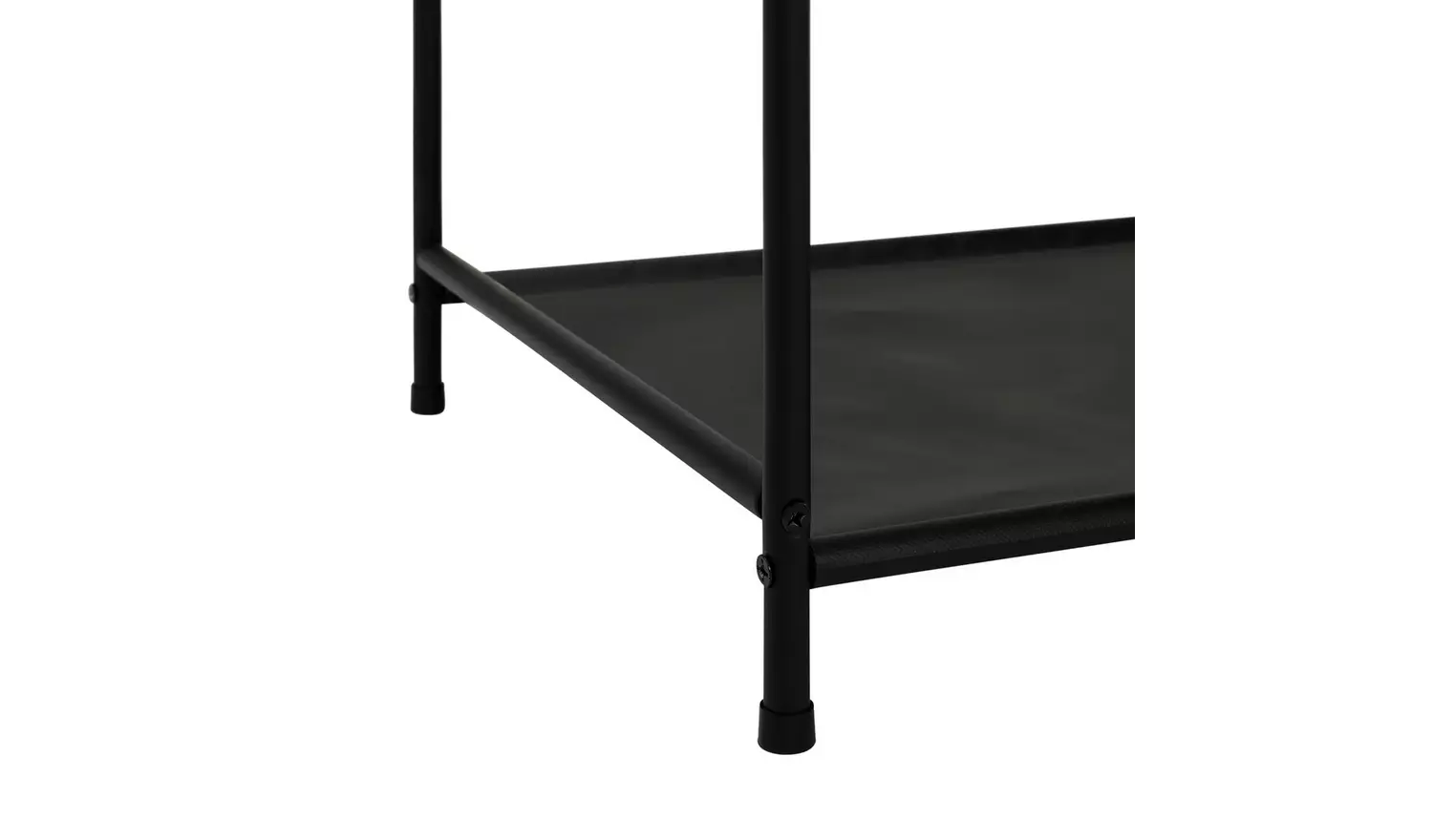 Argos Home Spencer 3 Rail 6 Shelf Wardrobe - Black