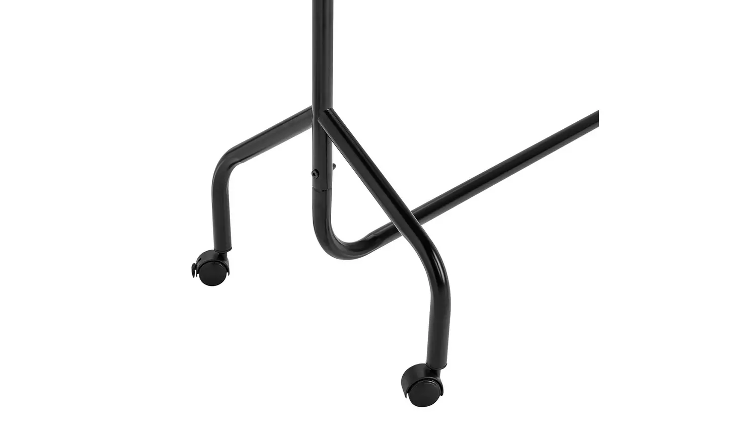 Argos Home Heavy Duty Single 4 Feet Clothes Rail- Black