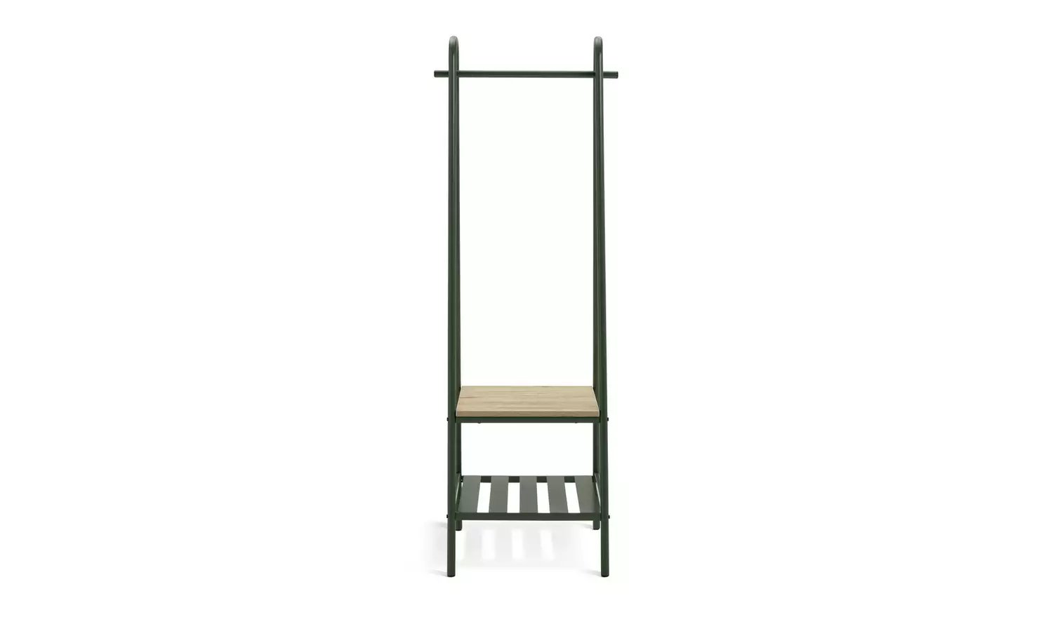 Habitat Turner Single Clothes Rail - Green