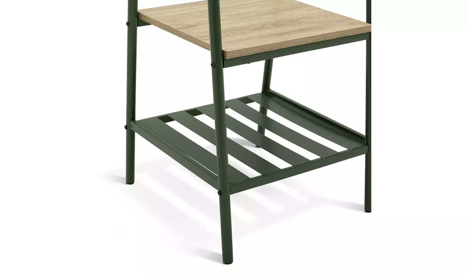 Habitat Turner Single Clothes Rail - Green