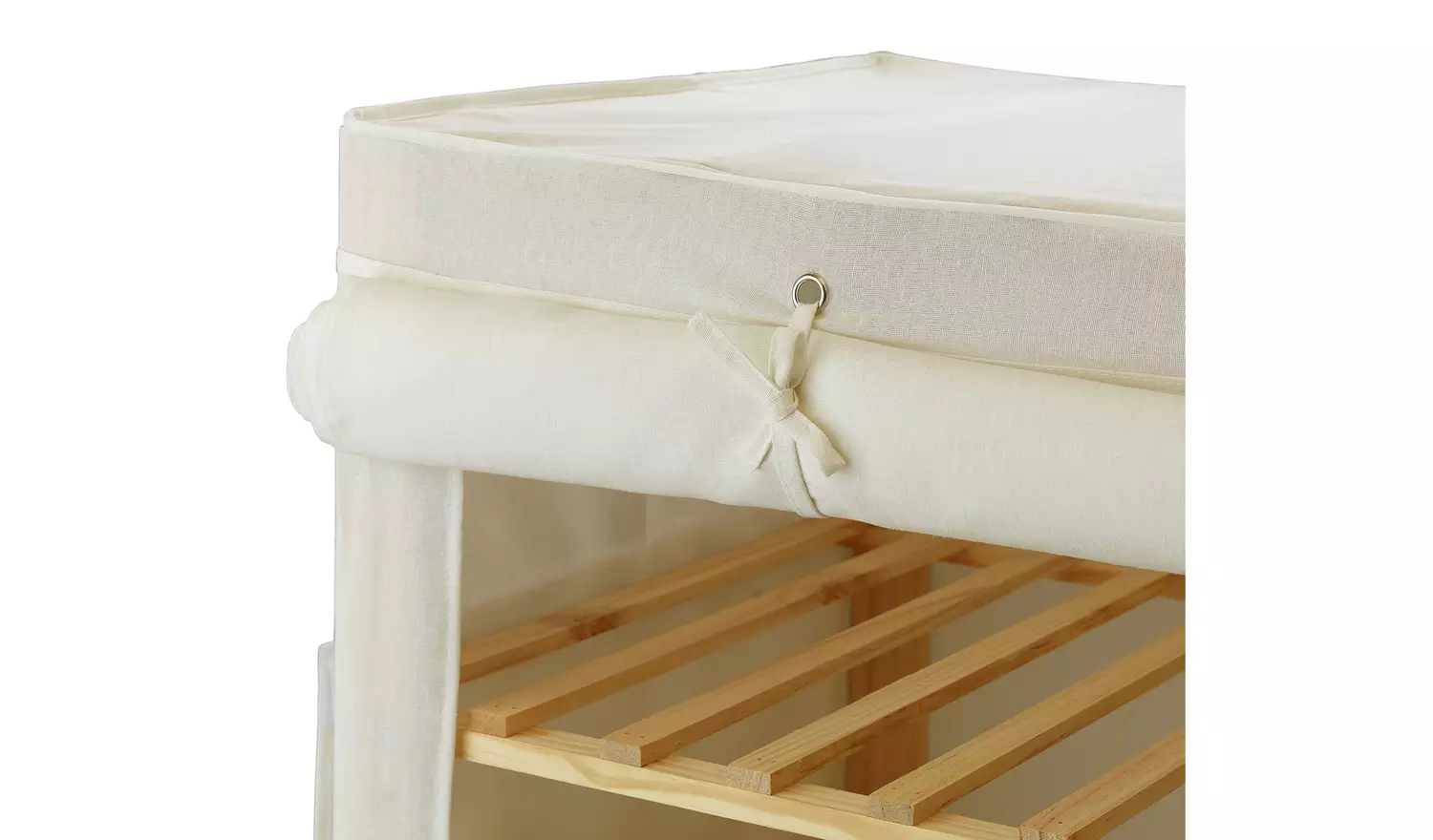 Argos Home Covered Triple Wardrobe - Cream