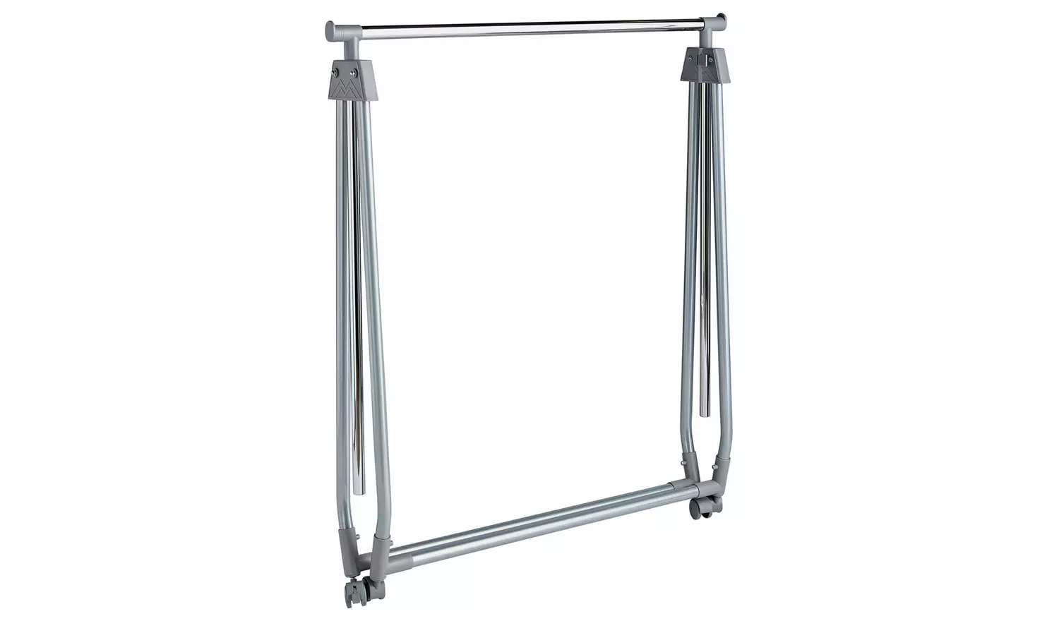 Argos Home Foldable Clothes Rail - Chrome